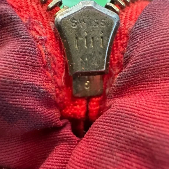 Authentic Hermès Red Toiletry Bag